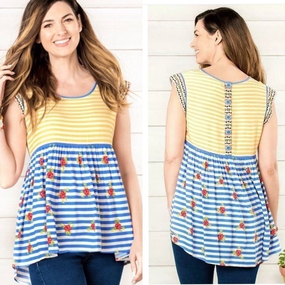 Matilda Jane On My Mind Top. P625/A941/ - Picture 1 of 8